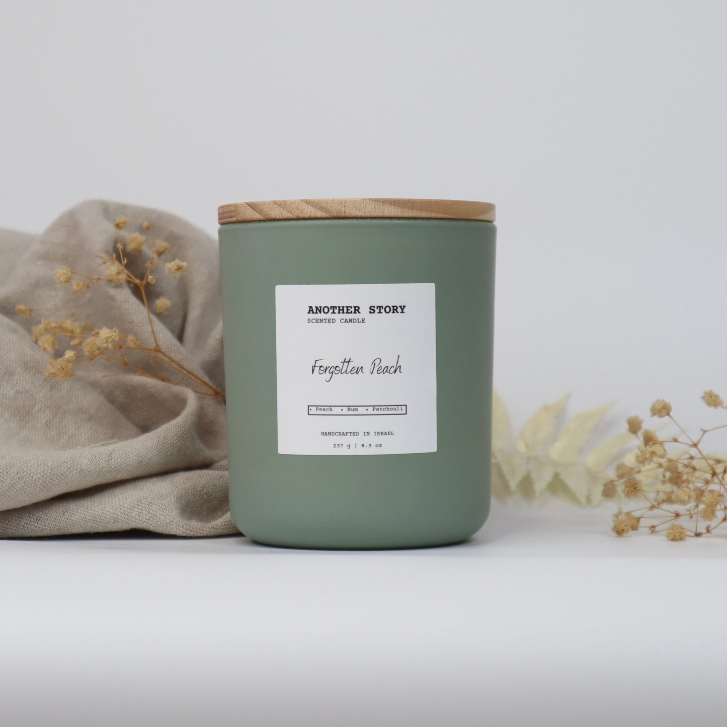 FORGOTTEN PEACH Double wick soy wax Candle